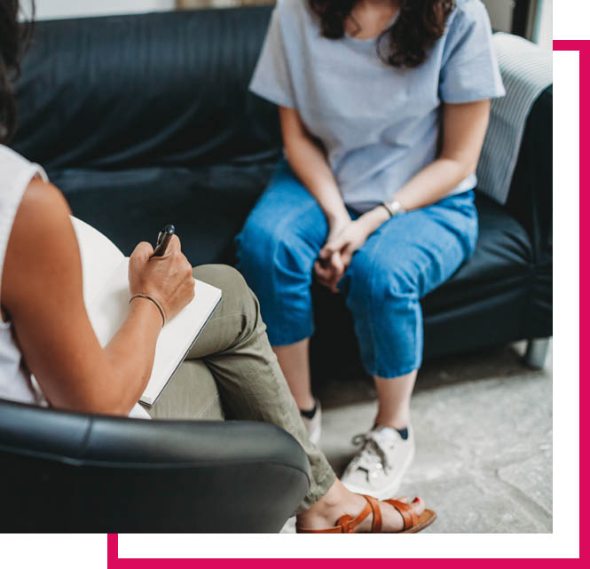 Swope Health adult outpatient therapy session